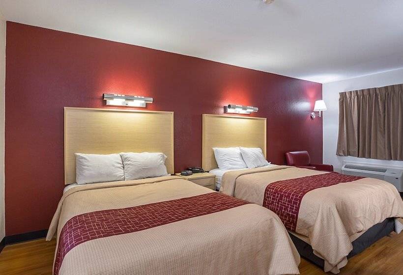 غرفه قياسيه سريرين مزدوجين, Red Roof Inn West Memphis, Ar