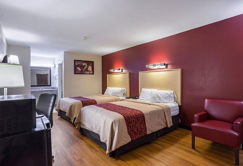 غرفه قياسيه سريرين مزدوجين, Red Roof Inn West Memphis, Ar
