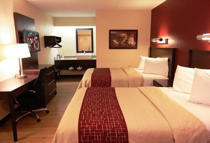 Номер Стандарт 2 Двуспальные Кровати, Red Roof Inn Plus+ Philadelphia Airport