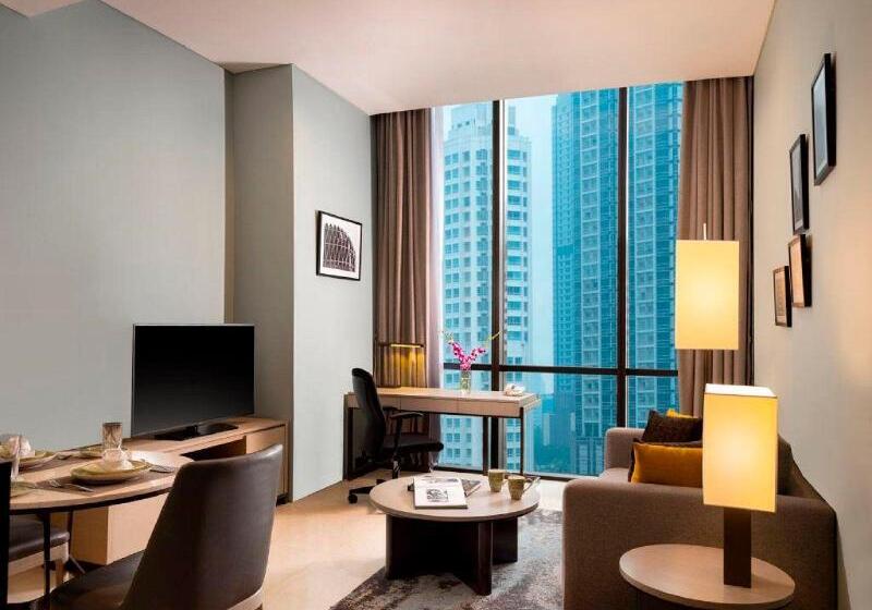 套房带泳池景, Mangkuluhur Residences By Lorin