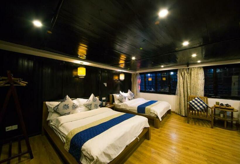 غرفة قياسية رباعية, 一方砚·旅拍体验民宿