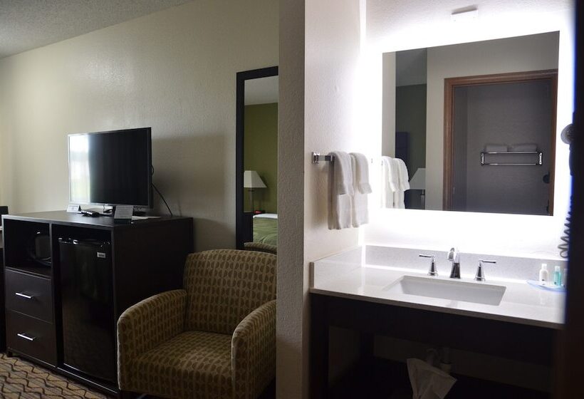 Номер Стандарт 2 Двуспальные Кровати, Quality Inn New London