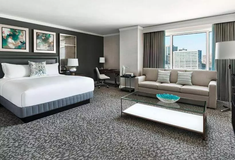 キングサイズベッドのスーペリアルーム, The Ritzcarlton, Tysons Corner