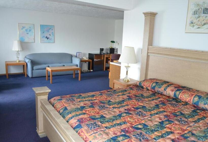 إستوديو قياسى سرير كينج, Sky Lodge Inn & Suites  Delavan