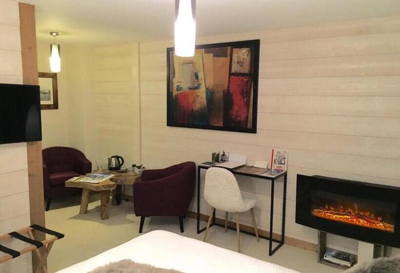 Номер Deluxe Кровать Кинг, Montagn'arcs