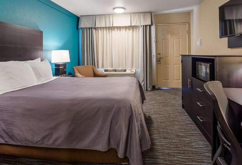 残疾人使用的带特大床的标准间, Best Western Apricot Inn