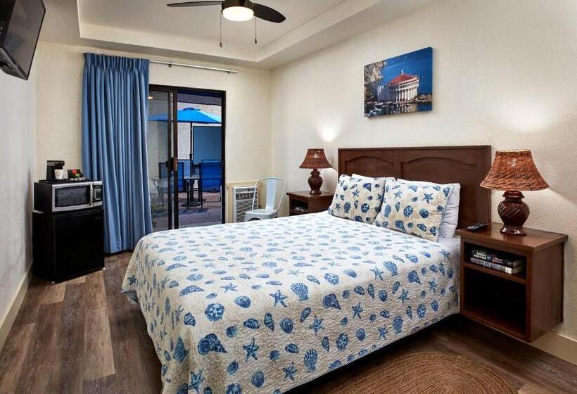 غرفة قياسية مزوَّدة بشُرفة, Seaport Village Inn, Avalon