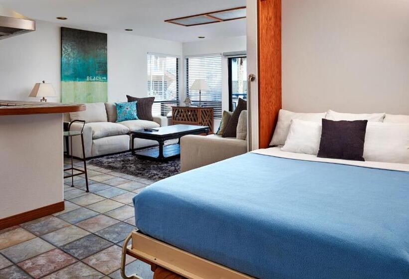 شقة غرفة واحدة مطلة على البحر, Seaport Village Inn, Avalon