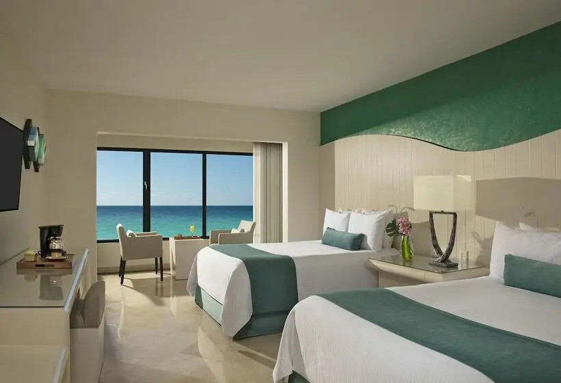キングサイズベッドのデラックスルーム, Secrets Mirabel Cancún Resort & Spa