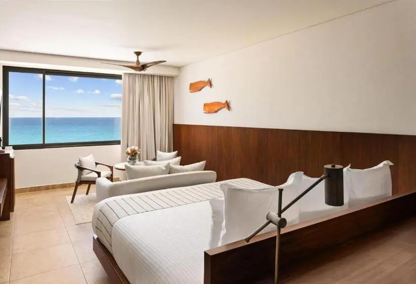 Deluxe-huone King-vuode, Secrets Mirabel Cancún Resort & Spa