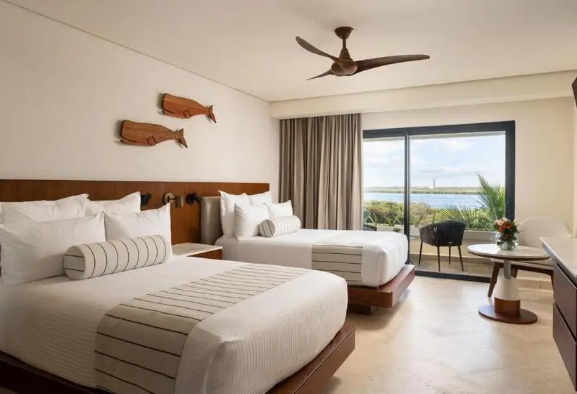 Deluxe-huone Järvinäkymä, Secrets Mirabel Cancún Resort & Spa