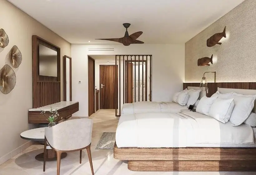 Deluxe-huone Merinäkymä Parveke, Secrets Mirabel Cancún Resort & Spa