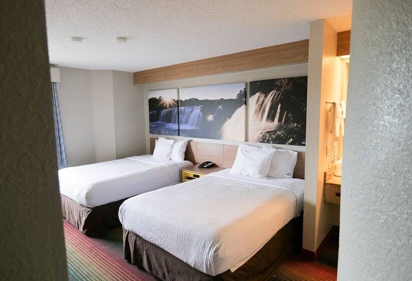 اتاق استاندارد با 2 تخت دوبل, Days Inn By Wyndham Flint/bishop International Airport