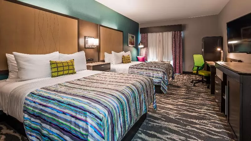 キングサイズベッドのスタンダードルーム, Best Western Plus Sugar Land Stafford