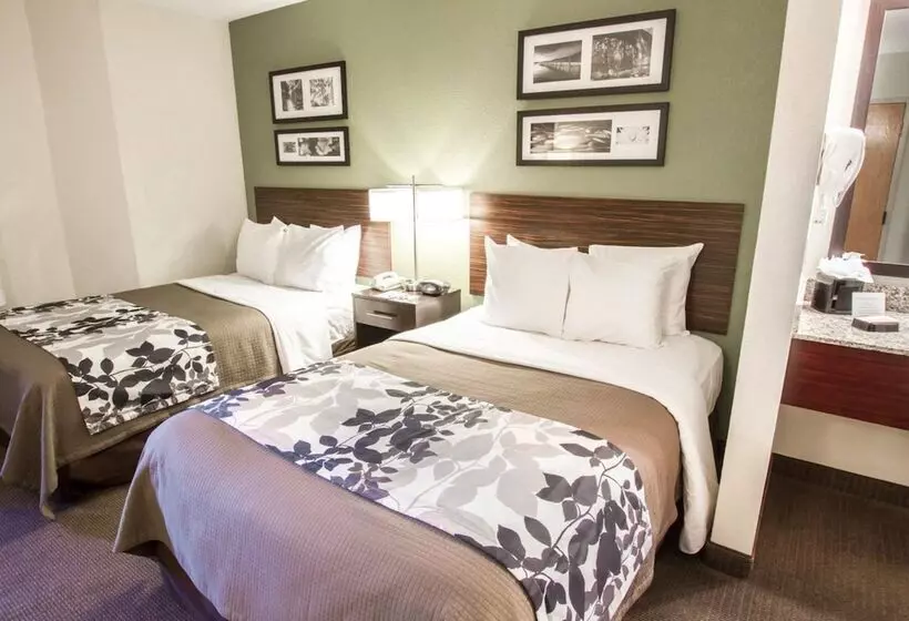 ２ダブルベッドのスタンダードルーム, Sleep Inn North Scottsdale Near Mayo Clinic