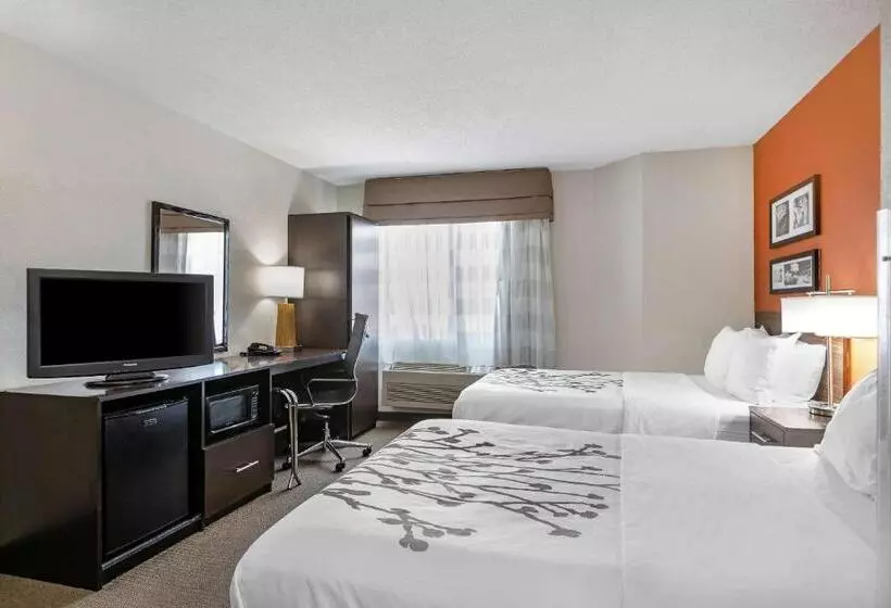 ２ダブルベッドのスタンダードルーム, Sleep Inn Dewitt   Lansing North
