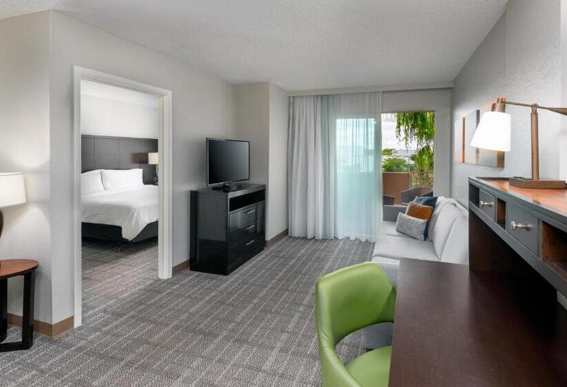 带大床的套房, Staybridge Suites Miami Doral Area, An Ihg