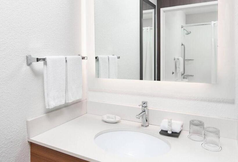 带大床的标准工作室, Springhill Suites Scottsdale North