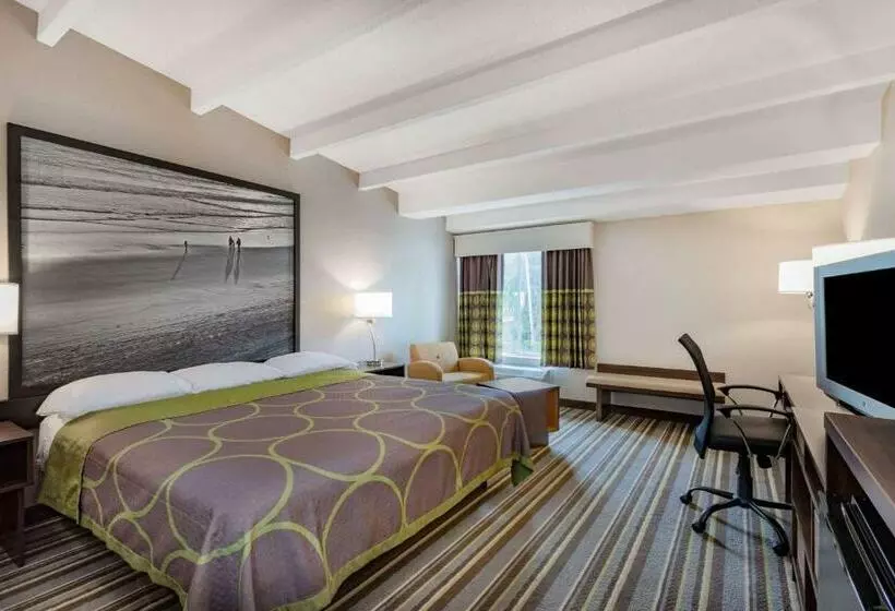 اتاق استاندارد با تخت بزرگ, Super 8 By Wyndham Melbourne