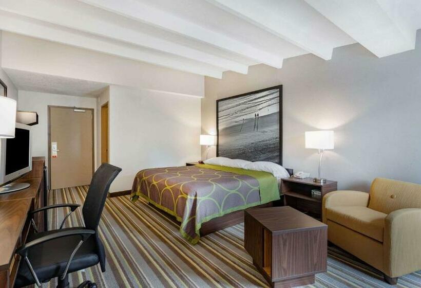 غرفة قياسية سرير كينج, Super 8 By Wyndham Melbourne