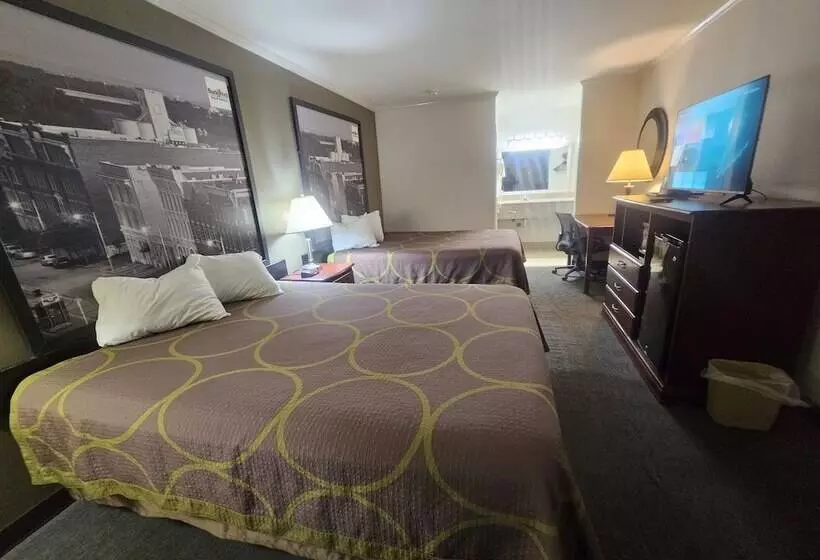 ２ダブルベッドのスタンダードルーム, Budgetel Inn & Suites