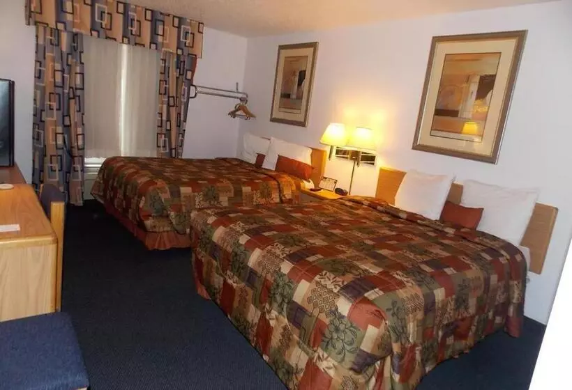 身障者適用スタンダードルーム, Norwood Inn Minneapolis Roseville