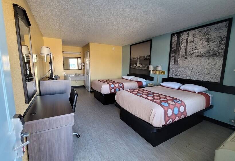 غرفه قياسيه سريرين مزدوجين, Super 8 By Wyndham Arkadelphia Caddo Valley Area