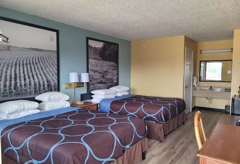 ２ダブルベッドのスタンダードルーム, Super 8 By Wyndham Arkadelphia Caddo Valley Area