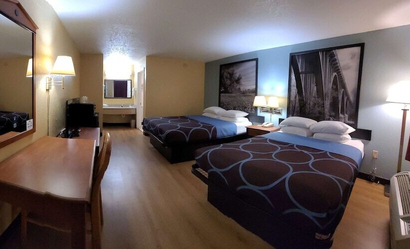 غرفه قياسيه سريرين مزدوجين, Super 8 By Wyndham Arkadelphia Caddo Valley Area
