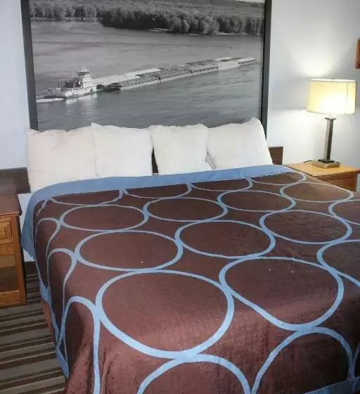 Standard-huone, Super 8 By Wyndham Burlington