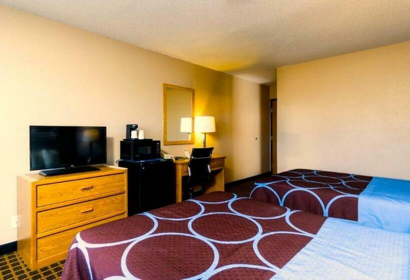 غرفه قياسيه سريرين مزدوجين, Super 8 By Wyndham Burlington