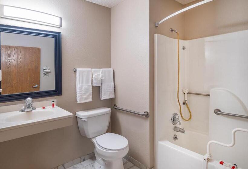 غرفة قياسية لذوى الاحتياجات الخاصة, Super 8 By Wyndham Clinton