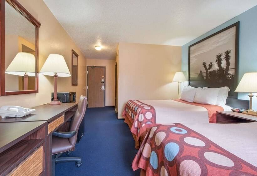 غرفه قياسيه سريرين مزدوجين, Super 8 By Wyndham College Station