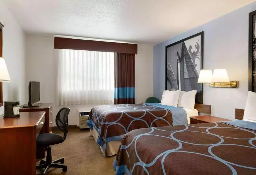 ２ダブルベッドのスタンダードルーム, Super 8 By Wyndham Portland Me
