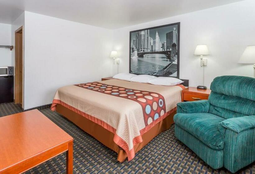 جناح سرير كينج, Super 8 By Wyndham Rock Falls Sterling Area