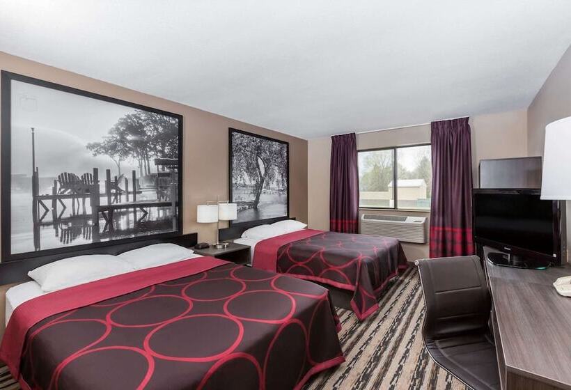 Номер Стандарт 2 Двуспальные Кровати, Super 8 By Wyndham Spirit Lake/okoboji
