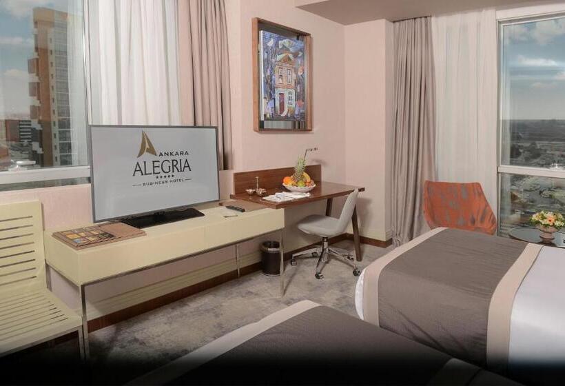 اتاق لوکس با چشمانداز شهر, Ankara Alegria Business