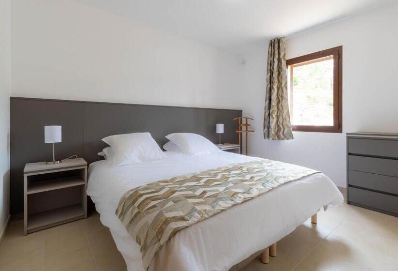 带1个卧室的带海景的公寓, Domaine A Marella