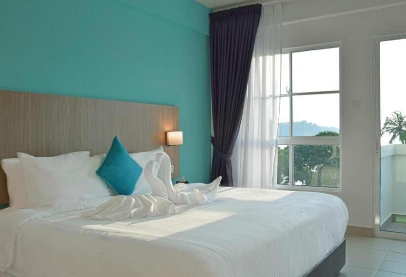 キングサイズベッドのスーペリアルーム, Avi Pangkor Beach Resort