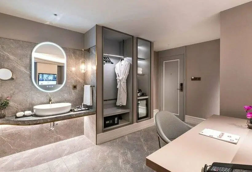 Deluxe-huone, Mercure Shanghai Xujiahui South