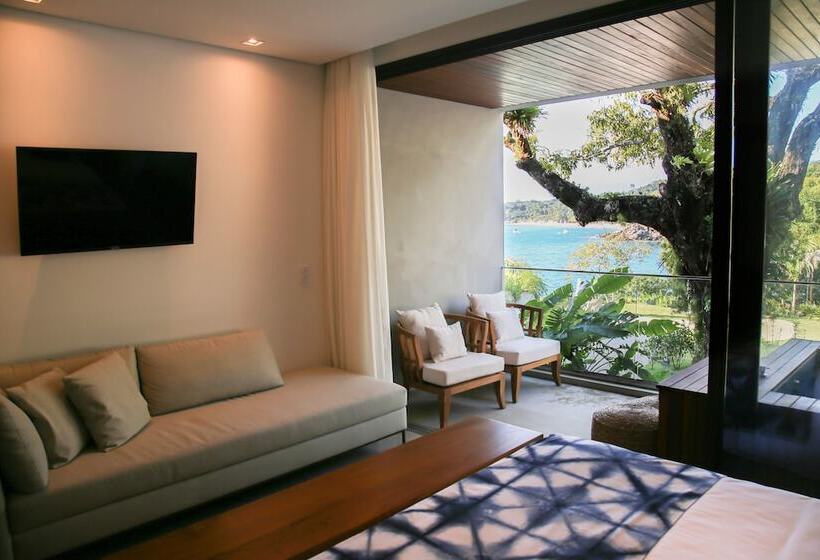 Номер Deluxe Вид на Море, Wyndham Ilhabela Casa Di Sirena