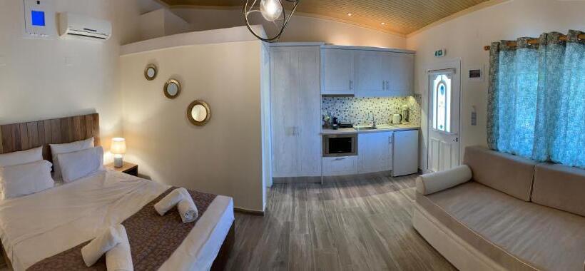 テラス付き1ベッドルームアパートメント, Iliovasilema