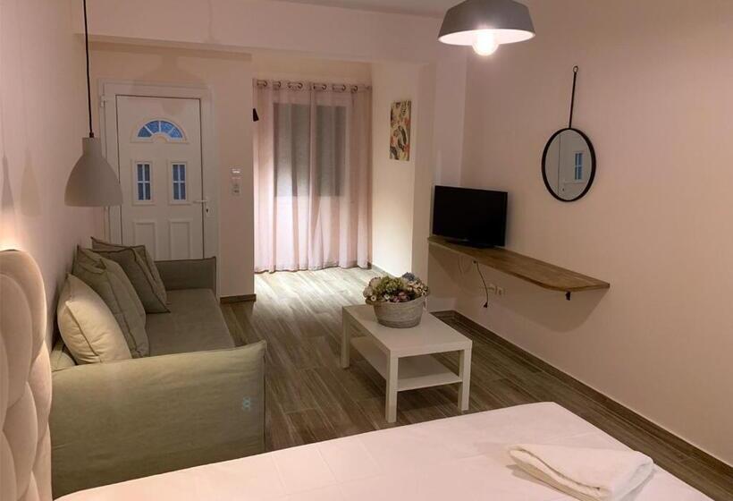 海の見える1ベッドルームアパートメント, Iliovasilema