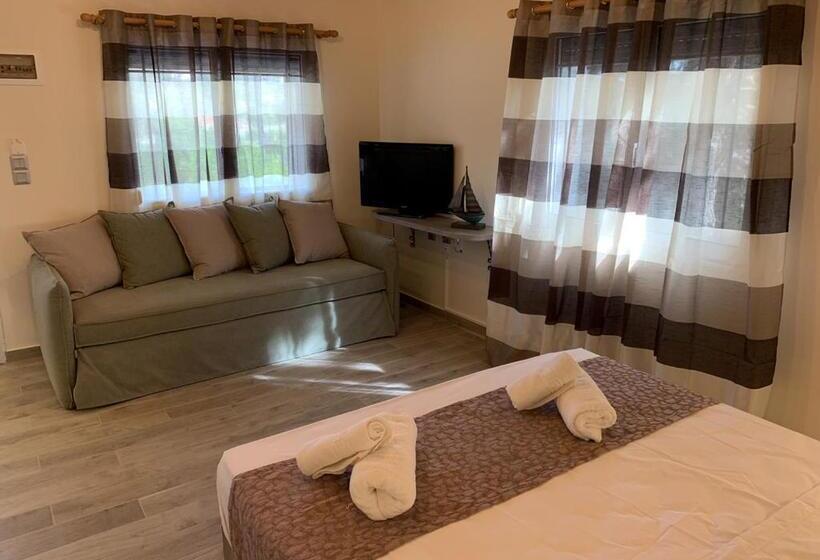 テラス付き1ベッドルームアパートメント, Iliovasilema