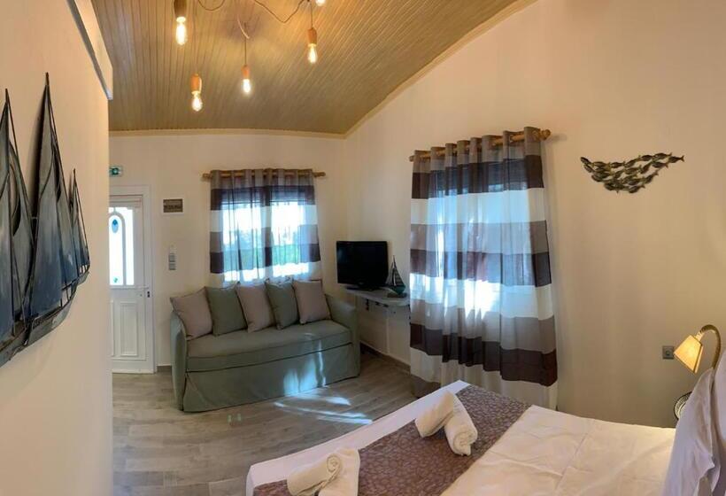 テラス付き1ベッドルームアパートメント, Iliovasilema