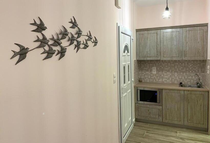 海の見える1ベッドルームアパートメント, Iliovasilema