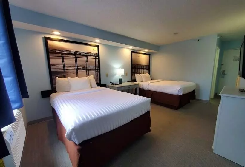 اتاق استاندارد با 2 تخت دوبل, Coastal Inn & Suites