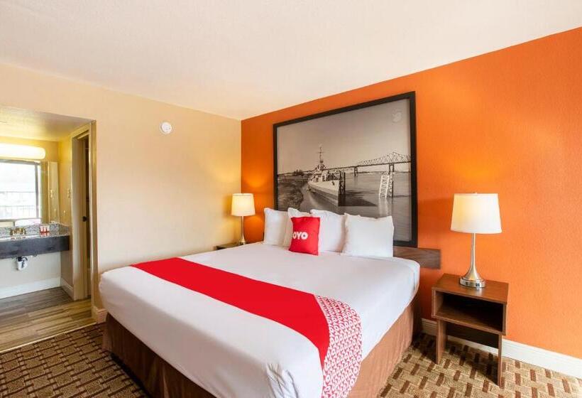 适合残疾人士使用的带超级大床的标准间, OYO Hotel Port Allen LA I-10 West