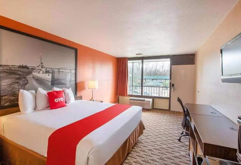 身障者適用キングサイズベッドルーム, OYO Hotel Port Allen LA I-10 West