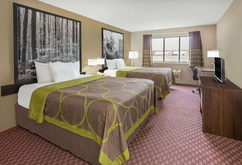 غرفه قياسيه سريرين مزدوجين, Super 8 By Wyndham Hebron Lowell Area